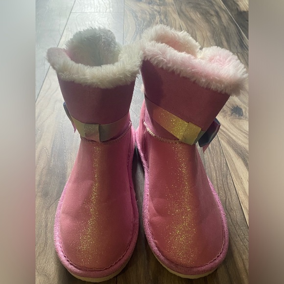 JoJo Siwa boots pink with sparkles. New with tag size 3 - Picture 3 of 5